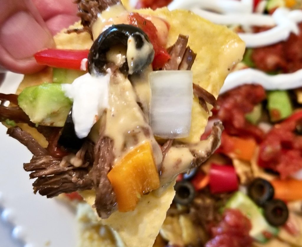 Shredded Beef Nachos