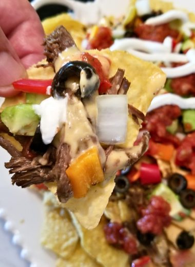 Shredded Beef Nachos