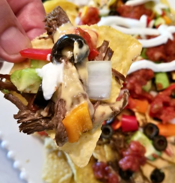 Shredded Beef Nachos