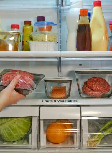 how to store cooked hamburger