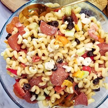 sweet Italian pasta salad