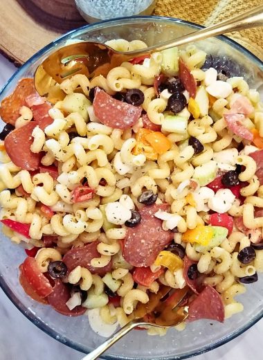 sweet Italian pasta salad