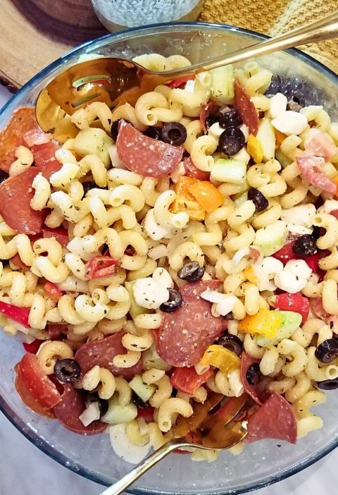 sweet Italian pasta salad