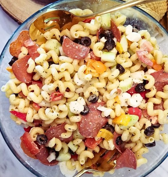 sweet Italian pasta salad