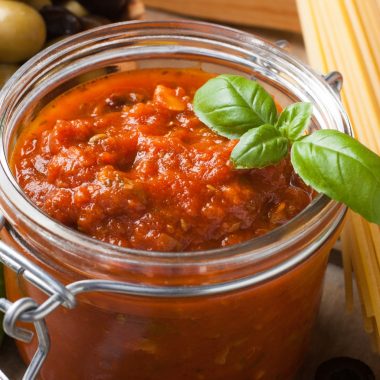 One Minute Spaghetti Sauce