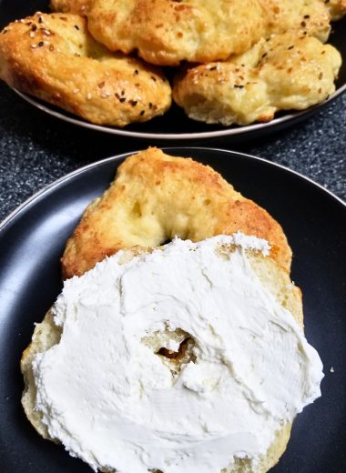 2 ingredient cottage cheese bagels