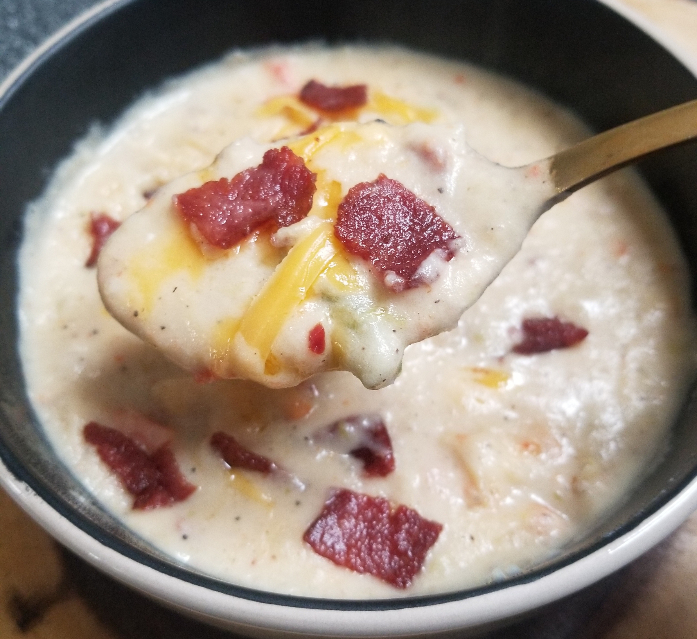 Creamy, Luxurious, One Pot Loaded Potato Soup