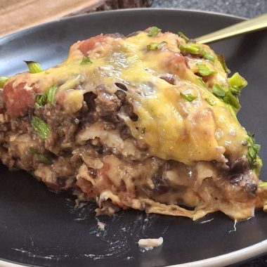 Fiesta Tortilla Pie Recipe