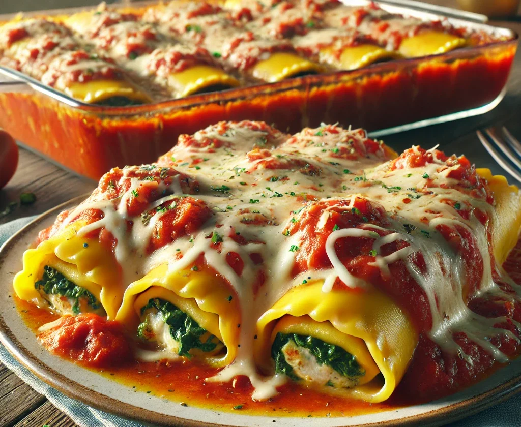 Easy Manicotti Recipe