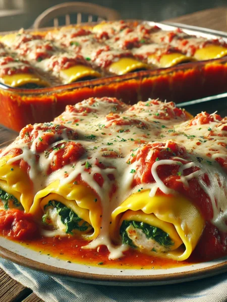 Easy Manicotti Recipe