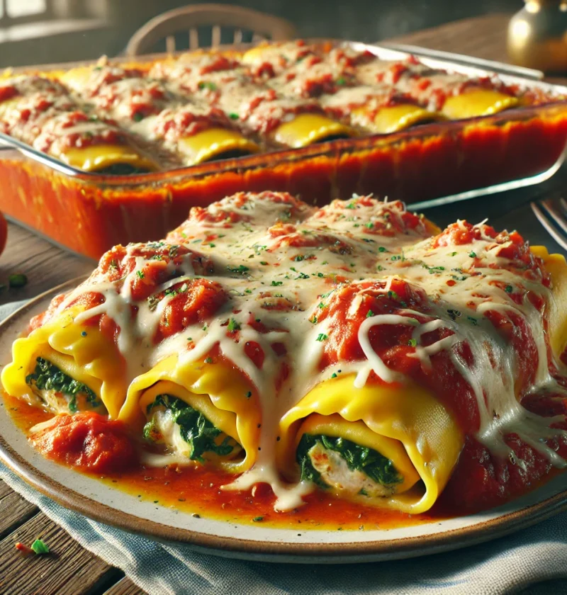 Easy Manicotti Recipe