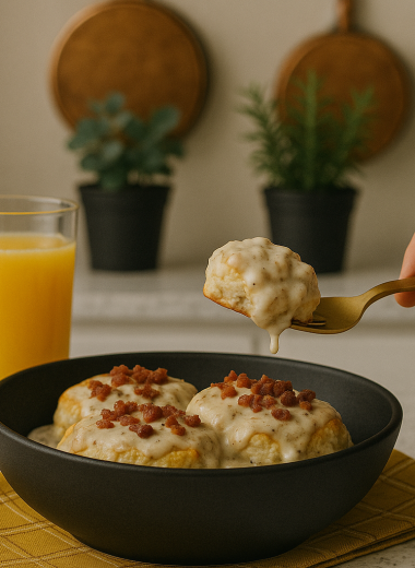 Meat Lovers Biscuits & Gravy