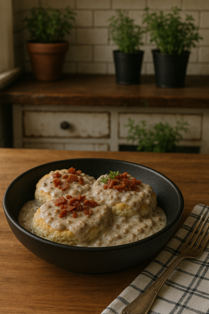 Faithfully Clean Biscuits and Gravy — Comfort Food Without Compromise