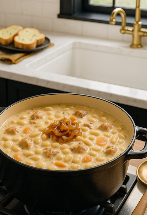 creamy-white-bean-and-turkey-sausage-soup