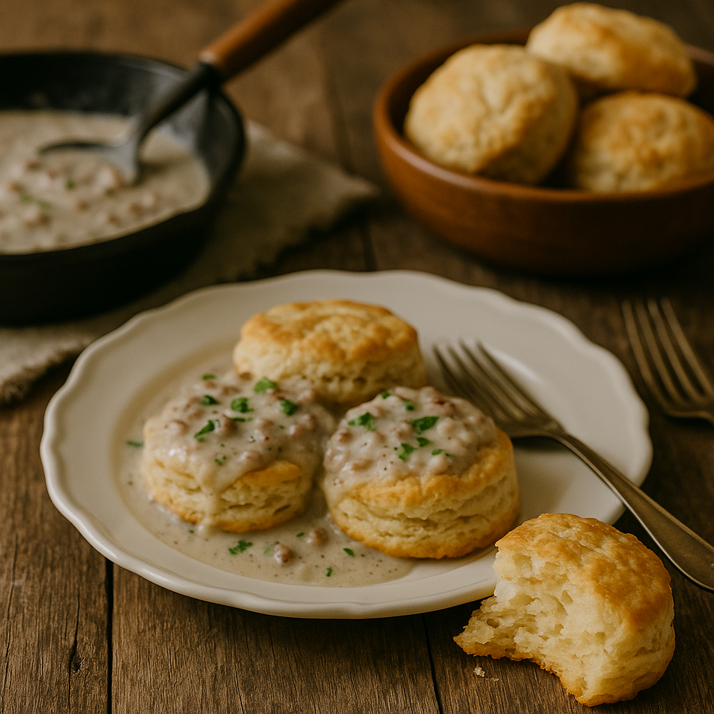 meat-lovers-turkey-gravy-and-biscuits