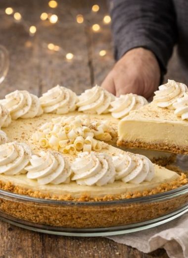 no-bake-eggnog-cheesecake